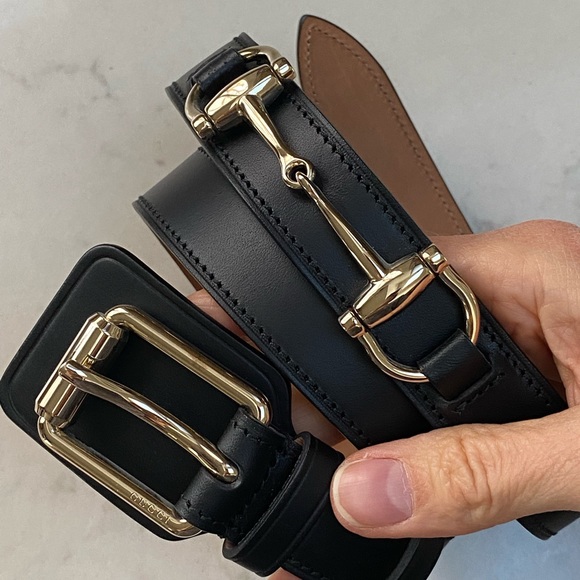 Gucci Accessories - Authentic Gucci leather belt with bridle detail